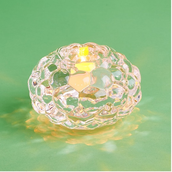 Orrefors Raspberry Votive - Picture 2 of 5